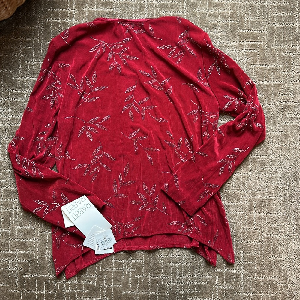 NWT Rabbit Rabbit Rabbit Patterned Top - Picture 5 of 5